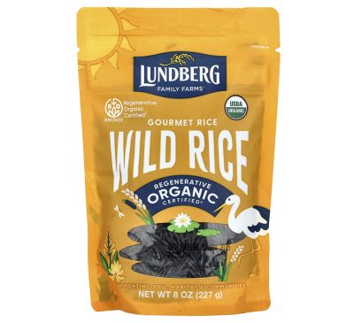 Lundberg, Organic Wild Rice, 8 oz (227 g)
