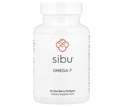 Sibu Beauty, Sea Berry Therapy, Omega-7 Support, Sea Buckthorn Oil, 60 Softgels