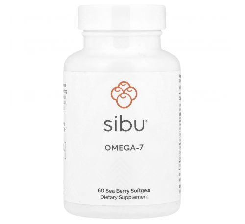 Sibu Beauty, Sea Berry Therapy, Omega-7 Support, Sea Buckthorn Oil, 60 Softgels