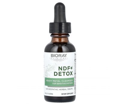 Bioray, NDF Plus, Gentle Heavy Metal Detox, 1 fl oz (30 ml)