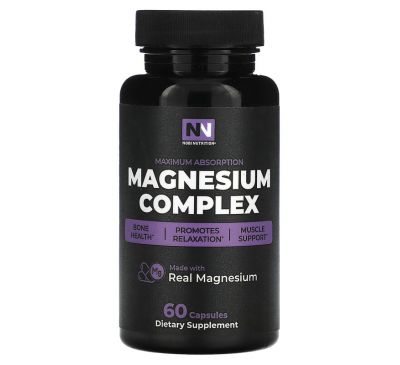 Nobi Nutrition, Magnesium Complex, Maximum Absorption, 60 Capsules