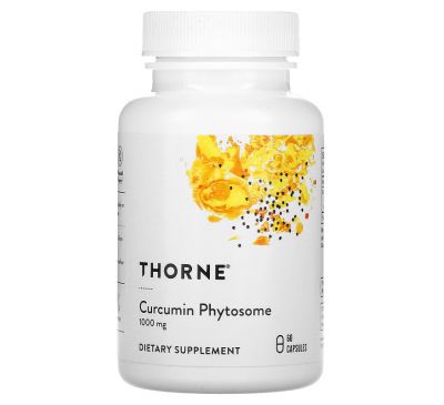 Thorne, Curcumin Phytosome, 1000 mg, 60 Capsules