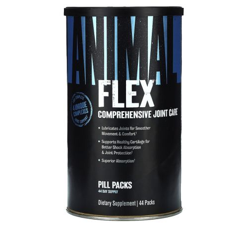 Universal Nutrition, Animal Flex, комплексна добавка для підтримки здоров’я суглобів, 44 пакетики