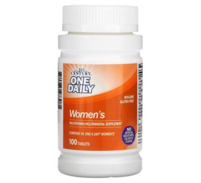 21st Century, One Daily, для жінок, 100 таблеток