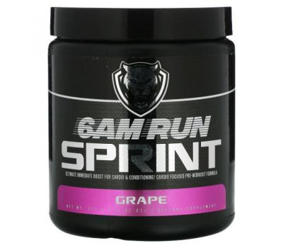 6AM Run, Sprint, Pre-Workout, Grape, 7.67 oz (217.5 g)