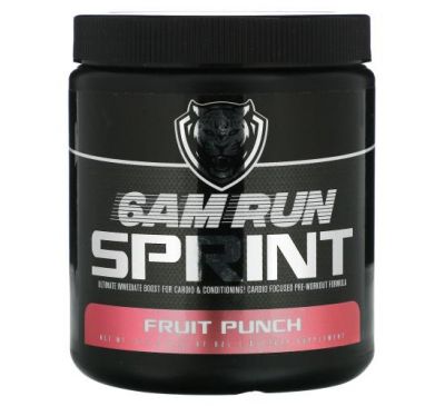 6AM Run, Sprint Pre-Workout, Fruit Punch, 7.67 oz (217.5 g)