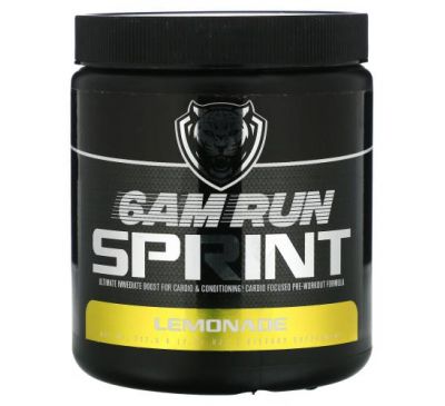 6AM Run, Sprint Pre-Workout, Lemonade, 7.67 oz (217.5 g)