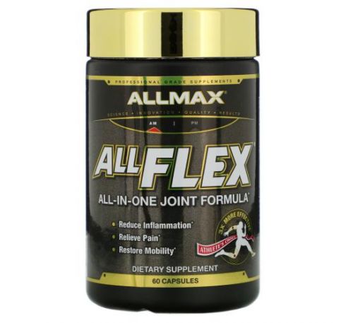 ALLMAX Nutrition, AllFlex, комплексная формула, 60 капсул