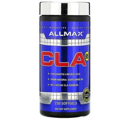 ALLMAX Nutrition, CLA95, 1,000 mg, 150 Softgels