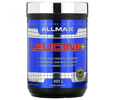 ALLMAX Nutrition, Лейцин, 5000 мг, 400 г (14,11 унции)