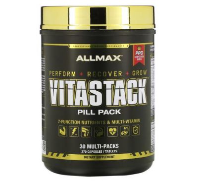 ALLMAX Nutrition, Vitastack, Pill Pack, 30 Multi-Packs