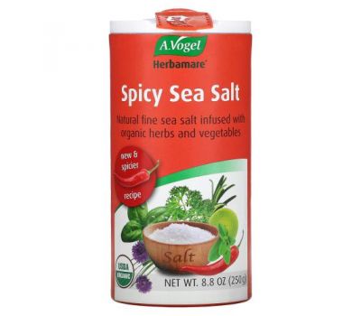 A Vogel, Spicy Sea Salt, 8.8 oz (250 g)