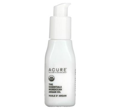 Acure, The Essentials, марокканська арганова олія, 30 мл (1 рідк. унція)