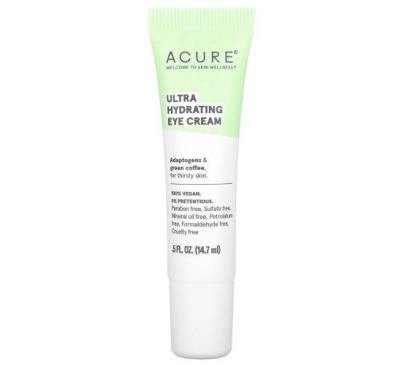 Acure, Ultra Hydrating Eye Cream, 0.5 fl oz (14.7 ml)