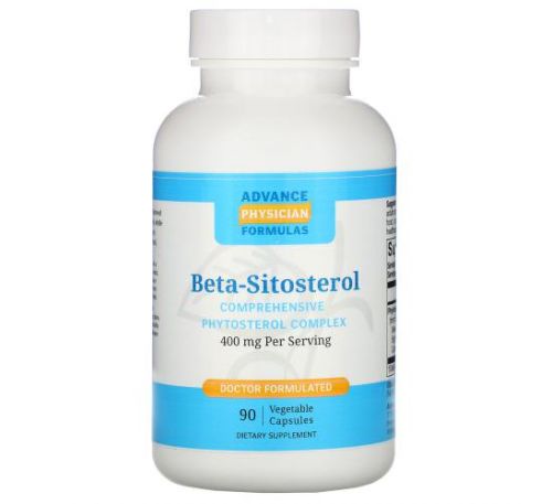 Advance Physician Formulas, Бета-ситостерол, 200 мг, 90 растительных капсул