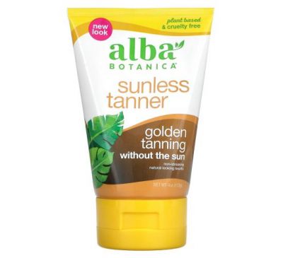Alba Botanica, Sunless Tanner, 4 oz (113 g)