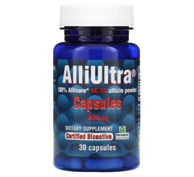 Allimax, AlliUltra Capsules, 360 mg, 30 Capsules