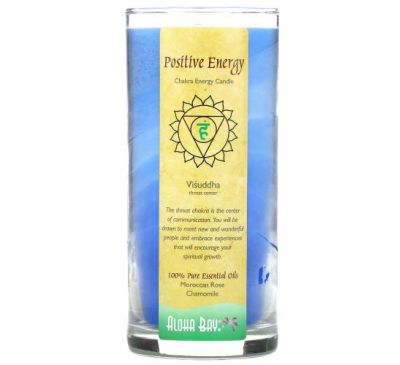 Aloha Bay, Chakra Energy Candle, Positive Energy, 11 oz