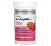 American Health, Chewable Acidophilus, натуральная клубника, 60 жевательных вафель