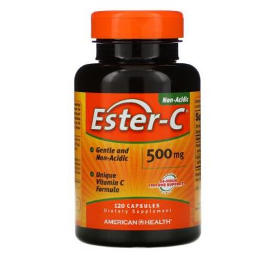 American Health, Ester-C, 500 мг, 120 капсул