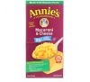 Annie's Homegrown, Macaroni & Cheese, классический мягкий чеддер, без натрия, 170 г (6 унций)