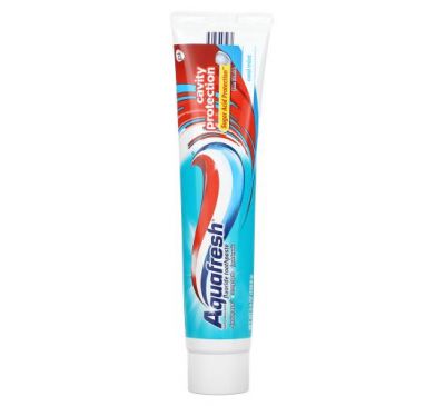 Aquafresh, Зубная паста с фтором тройной защиты, защита кариеса, холодная мята, 158,8 г (5,6 унции)
