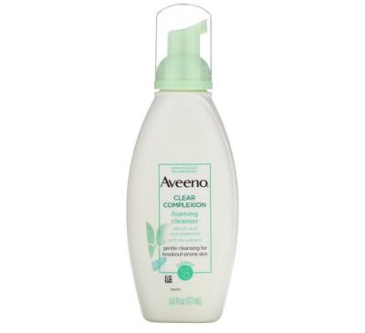 Aveeno, Active Naturals, Clear Complexion, Foaming Cleanser, 6 fl oz