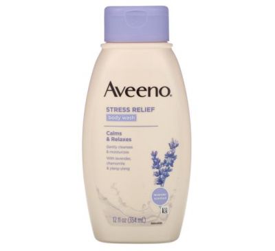 Aveeno, Active Naturals, Stress Relief Body Wash, 12 fl oz (354 ml)