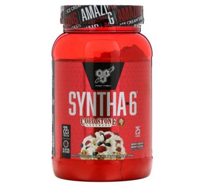 BSN, Syntha-6, Cold Stone Creamery, Berry Berry Berry Good, 2.59 lb (1.17 kg)