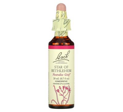 Bach, Original Flower Remedies, Star of Bethlehem, 0.7 fl oz (20 ml)