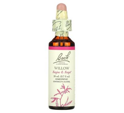 Bach, Original Flower Remedies, Willow, 0.7 fl oz (20 ml)
