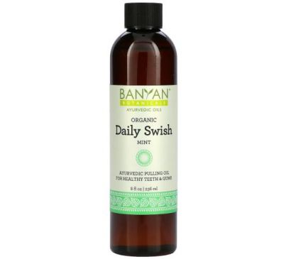 Banyan Botanicals, Organic Daily Swish, Mint, 8 fl oz (236 ml)