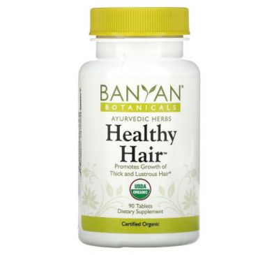 Banyan Botanicals, Здорове волосся, 90 таблеток
