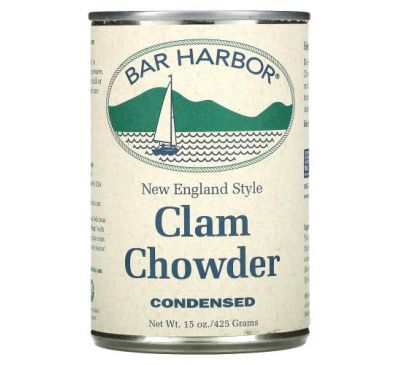 Bar Harbor, Похлебка из моллюсков в стиле Новой Англии, сгущенная, 425 г (15 унций)