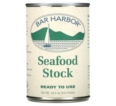 Bar Harbor, Seafood Stock, 14.5 oz (411 g)