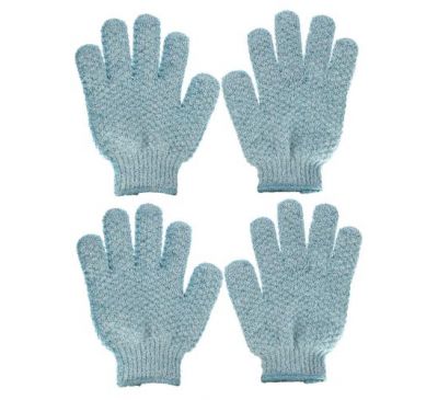 Beauty By Earth, Exfoliating Gloves, Heavy Exfoliation, 2 Pairs