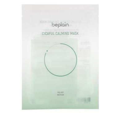 Beplain, Cicaful Calming Beauty Mask, 10 Sheet Masks, 0.95 oz (27 g) Each