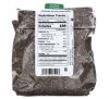 Bergin Fruit and Nut Company, Organic Black Chia Seed, 16 oz (454 g)