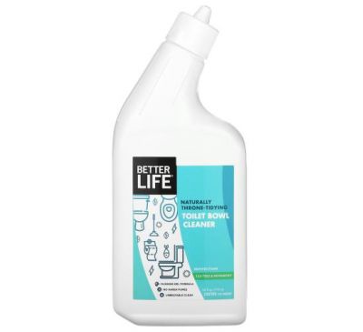 Better Life, Toilet Bowl Cleaner, Tea Tree & Peppermint, 24 fl oz (710 ml)