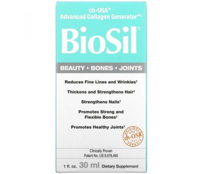 BioSil, активатор колагену ch-OSA, 30 мл (1 рідка унція)