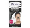 Biore, Deep Cleansing Pore Strips, Charcoal, 6 Nose Strips