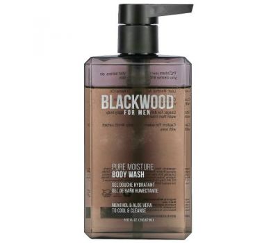 Blackwood For Men, Pure Moisture, гель для душа, для мужчин, 266,67 мл (9,02 жидк. унции)