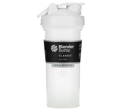 Blender Bottle, Classic with Loop, белый, 828 мл (28 унций)