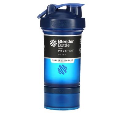Blender Bottle, ProStak, Navy, 22 oz (651 ml)