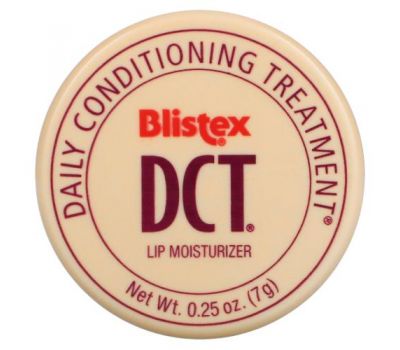 Blistex, DCT, увлажняющее средство для губ, 7,08 г (0,25 унции)