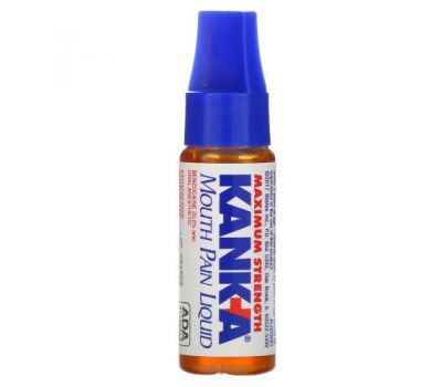 Blistex, Kank-A, жидкость для снятия боли во рту, 9,75 мл (0,33 жидк. Унции)