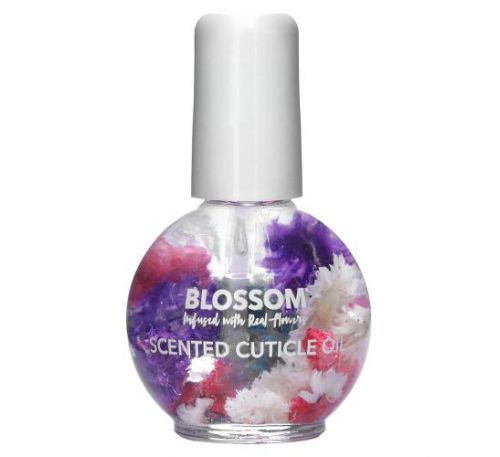 Blossom, Cuticle Oil, Lavender, 0.42 fl oz (12.5 ml)