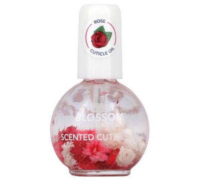 Blossom, Cuticle Oil, Rose, 0.42 fl oz (12.5 ml)
