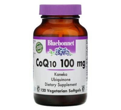 Bluebonnet Nutrition, CoQ10, 100 mg, 120 Vegetarian Softgels