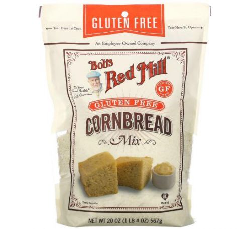 Bob's Red Mill, Cornbread Mix, Gluten Free, 20 oz (567 g)